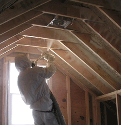 Shreveport LA attic spray foam insulation